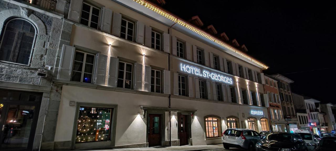 Hôtel St-Georges Romont Exterior foto